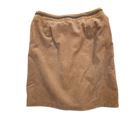 Women's Ann Taylor LOFT Brown Corduroy & Tweed Mini Skirt Size 4 - Picture 3 of 4